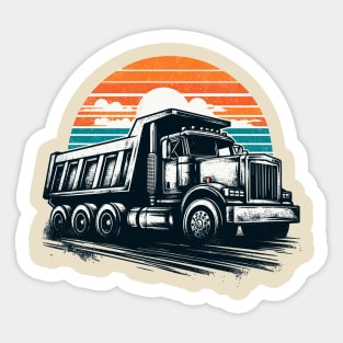 Dump truck Sticker